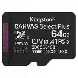 Kingston Canvas Select Plus microSDXC 64GB sin adaptador